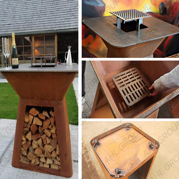 Corten Steel Grill For Outdoor Camping Ideas Company